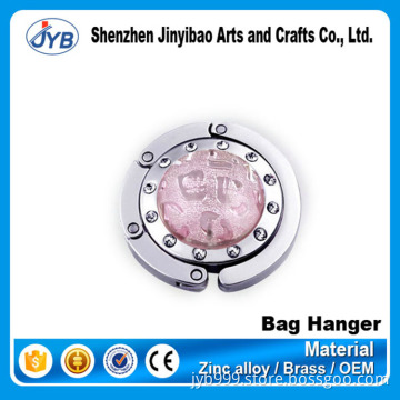 new fashion design metal folding bag purse hook hangbag hanger holder